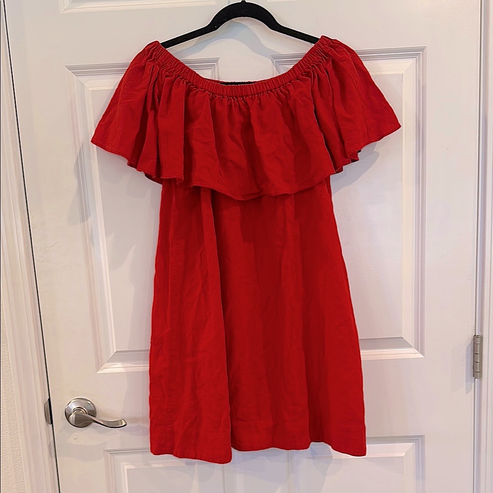 Anine Bing off shoulder dress